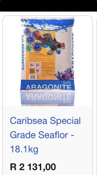 Caribsea Aroganite for Sale  - 3 Bags Available ( Used )